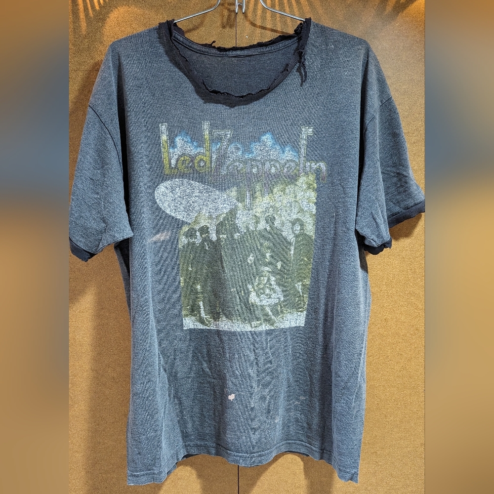 Vintage Distressed Led Zeppelin Tshirt